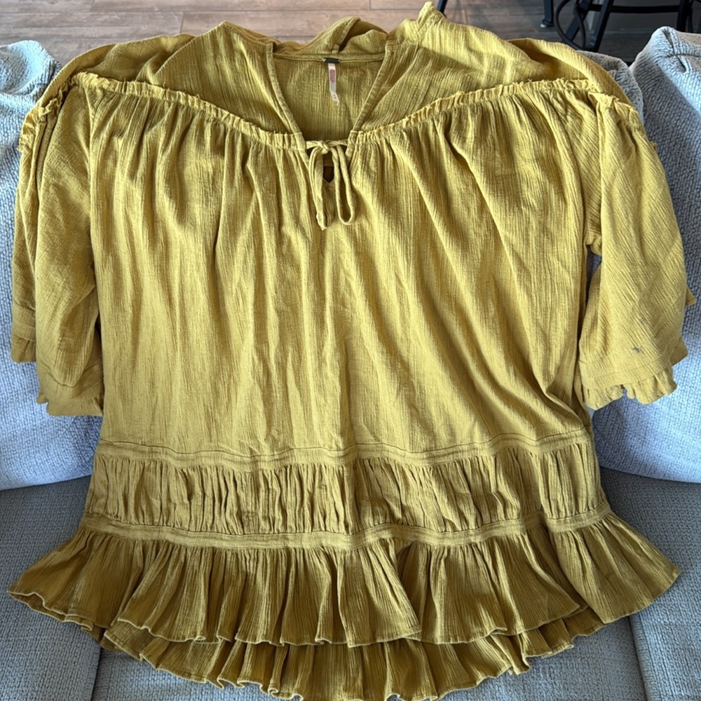 Free People Soak up the Sun Tunic mini dress oversized hoodie